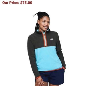 Brand new Cotopaxi Amado pull over half zip